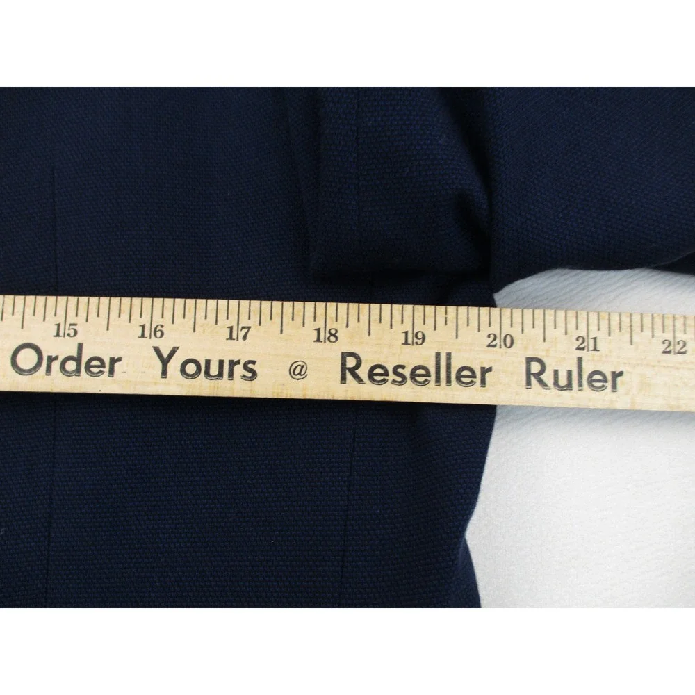 Banana Republic Blazer Mens 42R Navy Blue Tailored Fit 2-Button Sport Coat